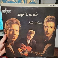 Eddie Cochran, Singin to my Baby,1978 Liberty LBYF1158 Reissue France Rockabilly