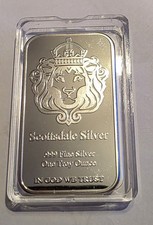 1oz Silver Plated Bar