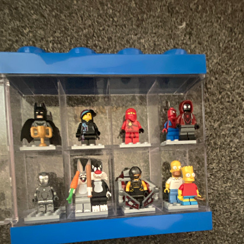 Lego minifigures display - display, case