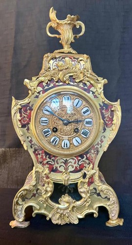 Antique french boulle clock