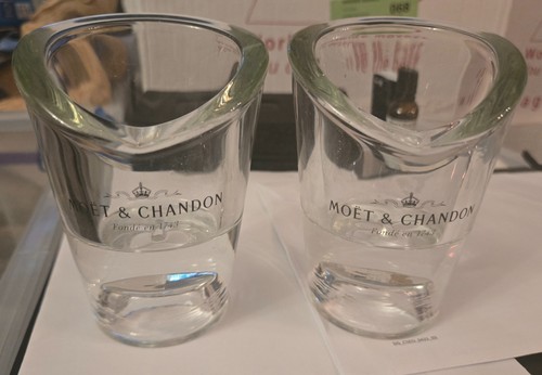 Pair moet chandon - &, glass