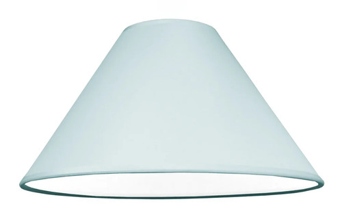 Lampshade blue coolie - 14",