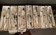 Christofle Silver plated 5 Pc place setting 