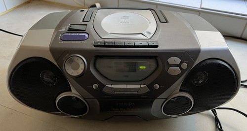 Vintage philips az1060 silver - vintage,