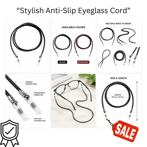 Fashion braided glasses - braided,