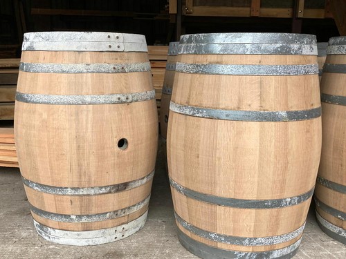 Refurbished oak wine barrel - refurbished,