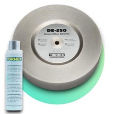 Tormek DE-250 Diamond Wheel Extra Fine 1200g - 104770 With Bottle of ACC-150