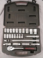 Britool 1/2" Drive Metric Socket Set 26 Piece 748271