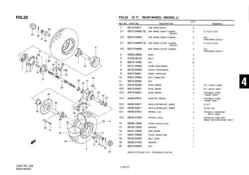 Suzuki genuine lt50 - genuine,