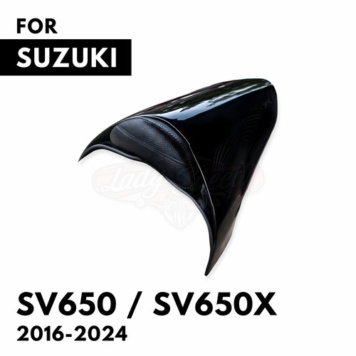 Black rear seat cowl - seat, passenger