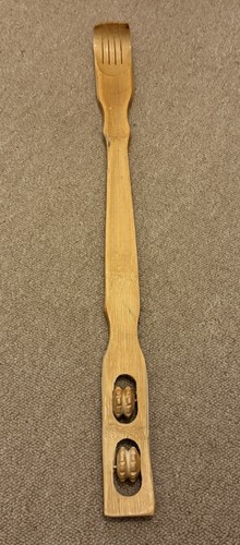 Bamboo back scratcher long - bamboo,