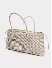 ZARA BRAIDED ELONGATED TOTE