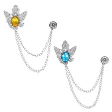 2Pcs Vintage Crown Hanging