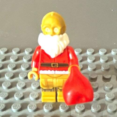 Lego santa claus c3po - lego,