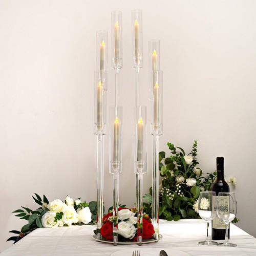 Acrylic candelabra centrepiece - acrylic,