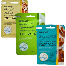 3x Derma Foot Socks Mask Baby
