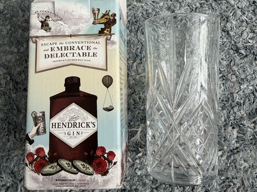 Hendrick gin highball glass - gin,