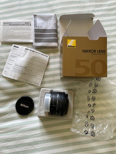 Nikon 50mm af lens new - 50mm,