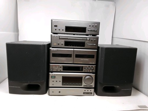 Vintage sony mini hifi - vintage, system