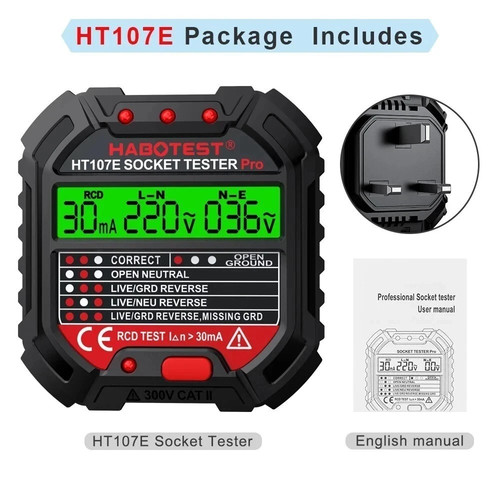 Habotest ht107 pro - pro, socket