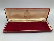 Vintage Red Luxury Garrard and