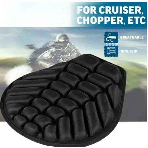 Motorcycle seat pad cover - 3d,