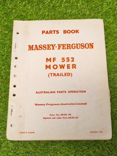 Vintage massey ferguson 552 - massey,