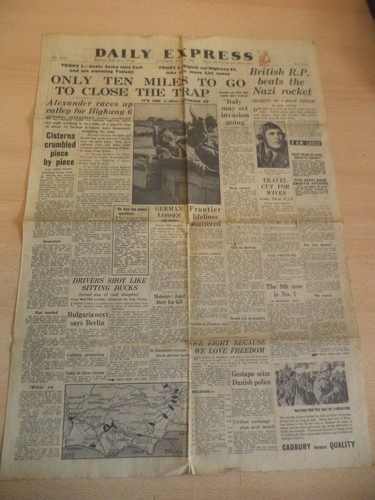 Old vintage orig - vintage, newspaper