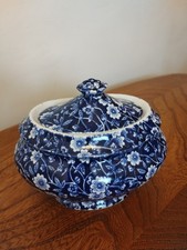 Vintage Burleigh Calico Lidded