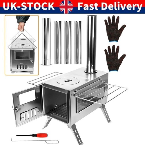 Portable wood burning cooking - wood,
