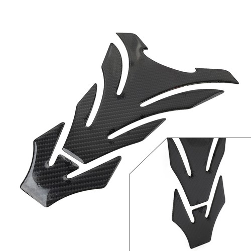 Carbon fiber tank pad cap - carbon,