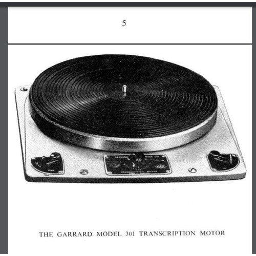Garrard 301 turn - , record