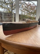 RMS Titanic Liverpool Vintage Wooden Ship Model – 108cm Handcrafted Collectable