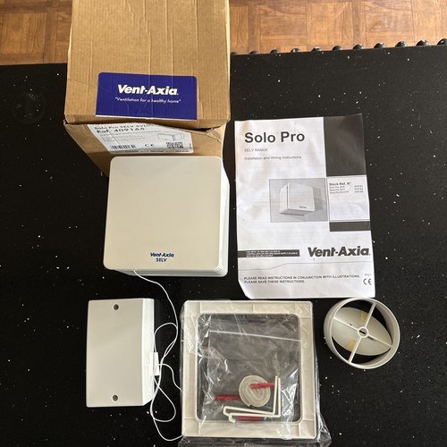 Vent axia solo - vent-axia, pro