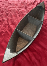 Metal Boat  display shelf by