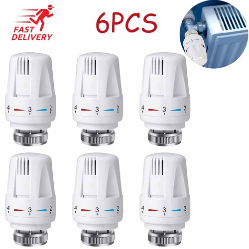 Trv radiator thermostat - 6x,