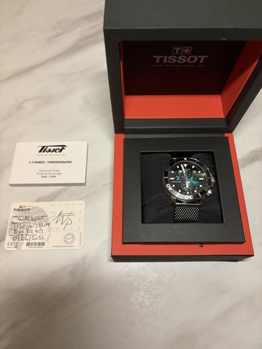 New tissot mens watch seastar - new,