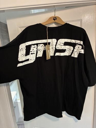 Gasp oversized shirt black - t,