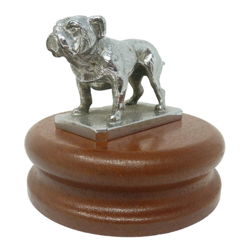 Vintage chrome bulldog car - chrome,