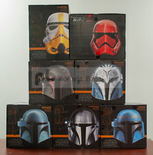 Star Wars Black Series Premium Electronic Helmets Life Size Free Shipping!