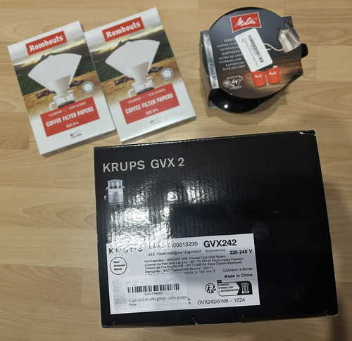 Krups expert burr grinder gvx - burr,