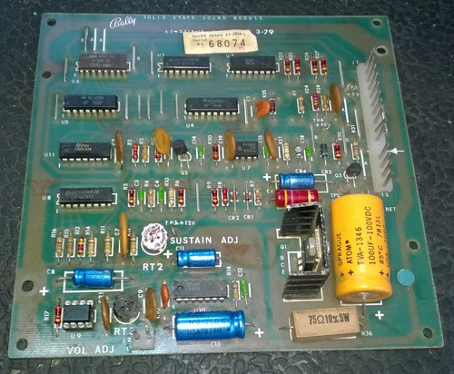 Pinball bally sound board - bally,