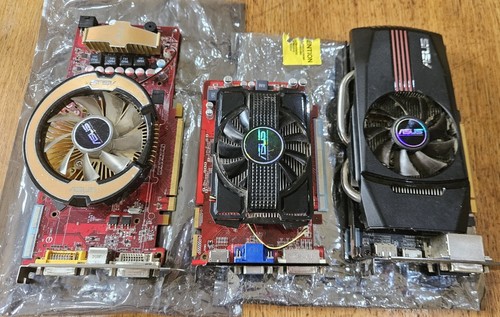 Graphics cards joblot - cards,