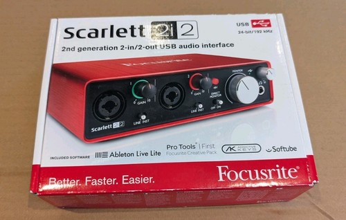 Focusrite scarlett 2i2 2nd - scarlett,