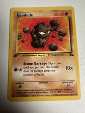 Geodude 1st Edition Fossil