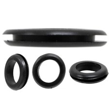 10 x Rubber Grommets Open