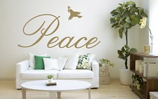 Peace Quote Vinyl Wall Art