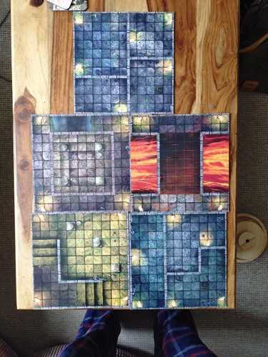 Double sided dungeon - double,
