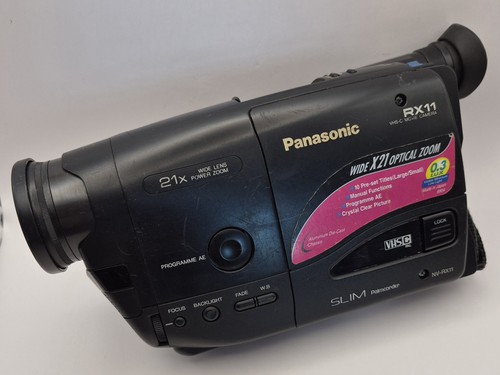 Panasonic rx11b vhs c - panasonic, nv-rx11b