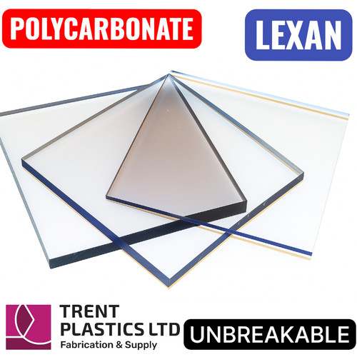 Solid polycarbonate sheet - sheet, cut